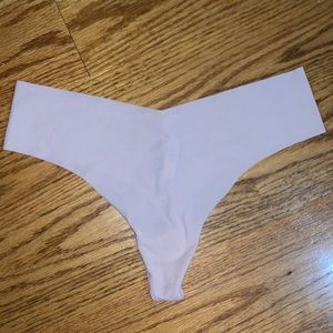 Victorias Secret Light Pink Thong Size M